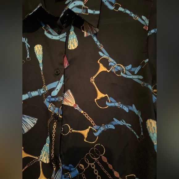 Tristan satiny blouse - Picture 6 of 10